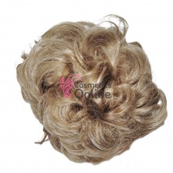 Coc modern din par artificial cu elastic C1319100 - Saten Deschis Ash Mixt